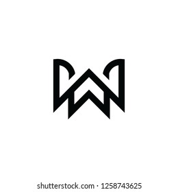 Simple and clean W logo
