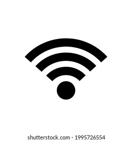 Simple And Clean Wifi Vector Icon Illustration