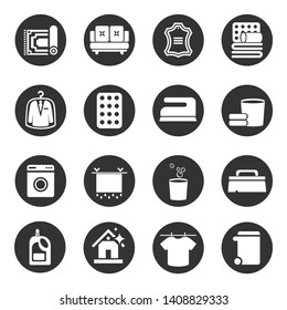 Simple cleaning set of icons.