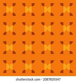 Einfache und klare geometrische Formen verzieren jede Oberfläche oder jedes Ding und machen sie attraktiv. Abstrakte nahtlose Muster für Drucke, Textilien, Web, Werbung und alle Design-Projekte.