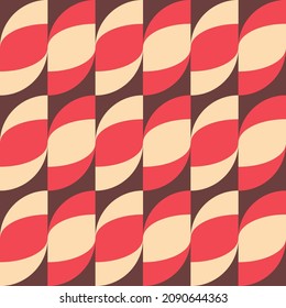 Simple and clear geometric shapes will decorate any surface or thing and make it attractive. Abstract seamless pattern for prints, textile, web, advertising and any design projects.