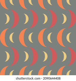 Formas geométricas simples y claras decorarán cualquier superficie o cosa y lo harán atractivo. Resumen de un patrón sin fisuras para impresiones, textiles, web, publicidad y cualquier proyecto de diseño.