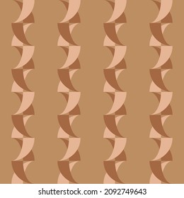 Simple and clear geometric shapes will decorate any surface or thing and make it attractive. Abstract seamless pattern for prints, textile, web, advertising and any design projects.