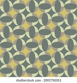 Simple and clear geometric shapes will decorate any surface or thing and make it attractive. Abstract seamless pattern for prints, textile, web, advertising and any design projects.