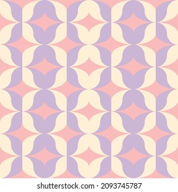 Simple and clear geometric shapes will decorate any surface or thing and make it attractive. Abstract seamless pattern for prints, textile, web, advertising and any design projects.
