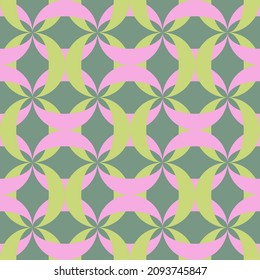 Simple and clear geometric shapes will decorate any surface or thing and make it attractive. Abstract seamless pattern for prints, textile, web, advertising and any design projects.