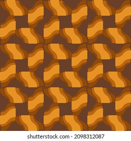 Simple and clear geometric shapes will decorate any surface or thing and make it attractive. Abstract seamless pattern for prints, textile, web, advertising and any design projects.