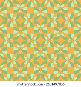 Einfache und klare geometrische Formen verzieren jede Oberfläche oder jedes Ding und machen sie attraktiv. Abstrakte nahtlose Muster für Drucke, Textilien, Web, Werbung und alle Design-Projekte.