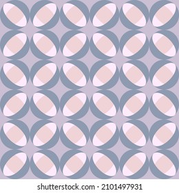 Simple and clear geometric shapes will decorate any surface or thing and make it attractive. Abstract seamless pattern for prints, textile, web, advertising and any design projects.