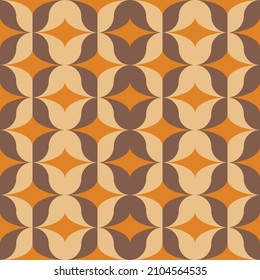 Simple and clear geometric shapes will decorate any surface or thing and make it attractive. Abstract seamless pattern for prints, textile, web, advertising and any design projects.