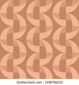 Einfache und klare geometrische Formen verzieren jede Oberfläche oder jedes Ding und machen sie attraktiv. Abstrakte nahtlose Muster für Drucke, Textilien, Web, Werbung und alle Design-Projekte.