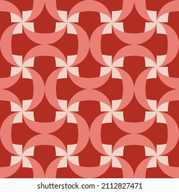 Simple and clear geometric shapes will decorate any surface or thing and make it attractive. Abstract seamless pattern for prints, textile, web, advertising and any design projects.