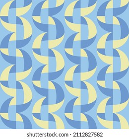 Simple and clear geometric shapes will decorate any surface or thing and make it attractive. Abstract seamless pattern for prints, textile, web, advertising and any design projects.