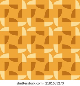 Simple and clear geometric shapes will decorate any surface or thing and make it attractive. Abstract seamless pattern for prints, textile, web, advertising and any design projects.