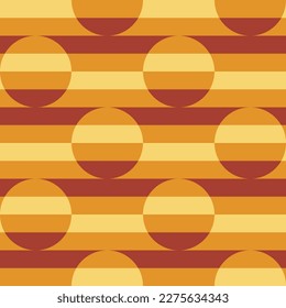 Simple and clear geometric shapes will decorate every surface or thing and make it attractive and unique. Abstract seamless pattern for prints, textile, web, adv and any design projects.