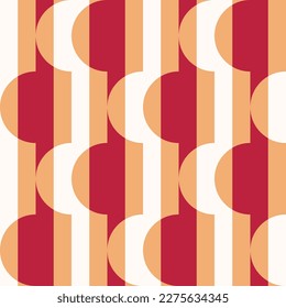 Simple and clear geometric shapes will decorate every surface or thing and make it attractive and unique. Abstract seamless pattern for prints, textile, web, adv and any design projects.