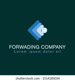 A simple clearing and forwarding logo