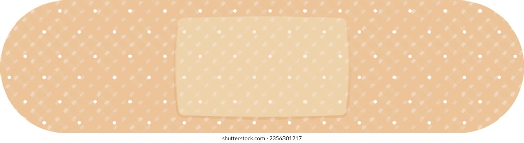 Simple Clip Art of Adhesive Plaster