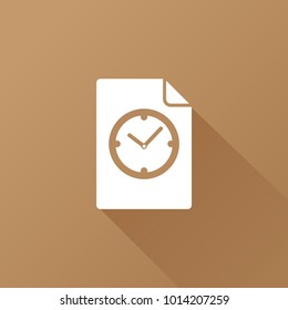 simple clock icon