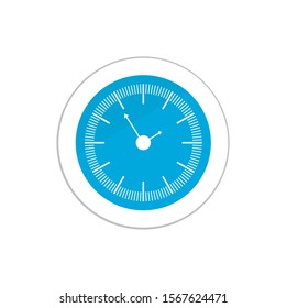 Simple clock icon design, stopwatch ,time element