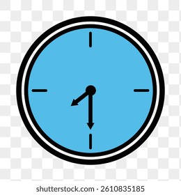 Simple Clock icon. Time and clock icon