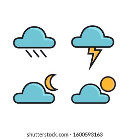simple cloud icon design for your web site design, logo, app, UI, vector illustration