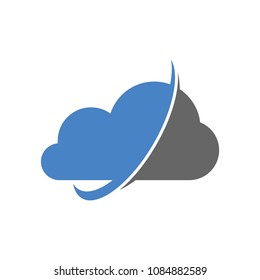 simple cloud logo