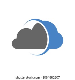 simple cloud logo