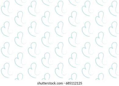 Simple clouds pattern