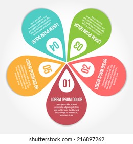 Simple Clover Shape Web Banner