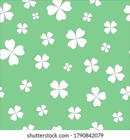 Simple clovers pattern version 2.