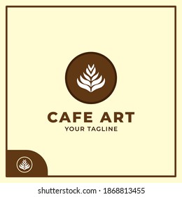 Simple Coffee Cafe Art Logo