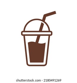 simple coffee cup vector For the hot drink menu in the cafe