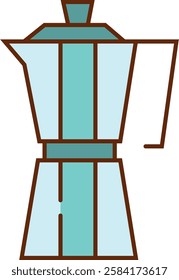 Simple Coffee Icon for Coffeeshop