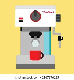 Simple Coffee Machine is design by illustrator. It can be-printing products, self use, and more.  Even better, you can re-coloring and re-design them to fit your need.