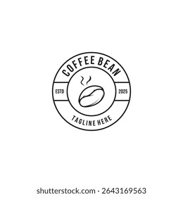 Simple Coffee Shop Design. Suitable for Coffee Cafe Logo.