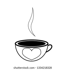 simple coffee tea cup