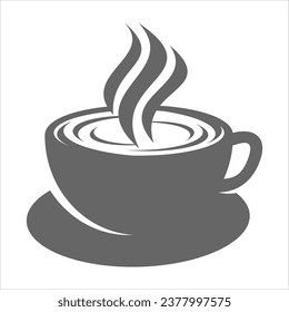 A simple coffee themed vector that is perfect to complement your designs in EPS format