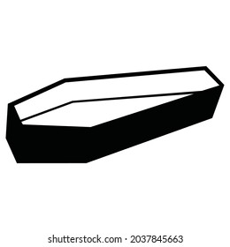 Simple coffin design with no lid