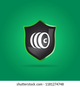 simple coins icon