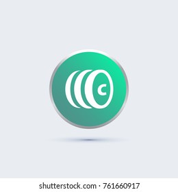 simple coins icon