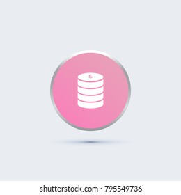 simple coins icon