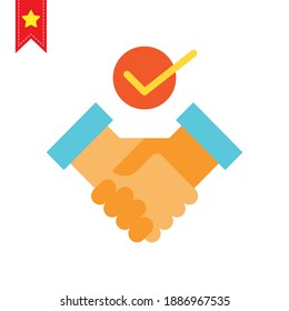 Simple collection of Flat Business Icons for business and other needs