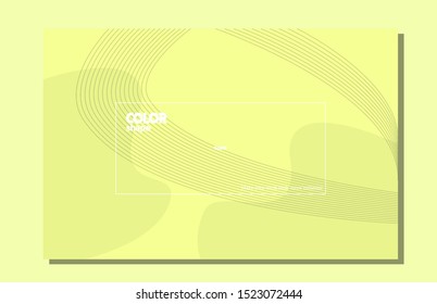 Simple color background. Fluid gradient shape composition eps10 -Vector
