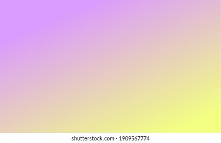 Simple Color Gradient Background Pink And Yellow