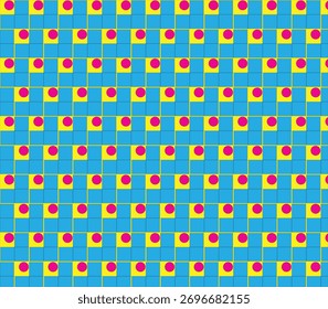 Simple Color Pop Pattern Background Wallpaper Image 