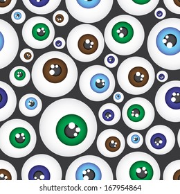 simple color vector eyes pattern eps10