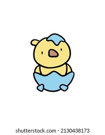 Simple and colored animal vector