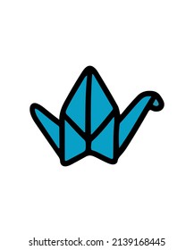 Simple and colored camping themed illustration