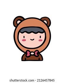 Simple and colored character design